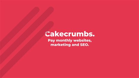 Cakecrumbs - Pay Monthly Websites, Marketing and SEO